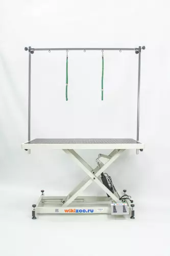 Стол wikiGROOM MF S800 120 х 60 см электрический с П-образным держателем