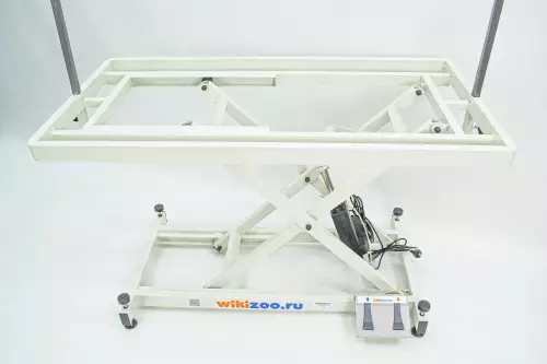 Стол wikiGROOM MF S800 120 х 60 см электрический с П-образным держателем