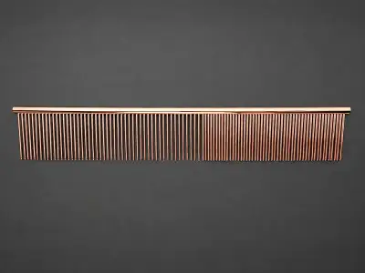 Гребень MOON комбинированный 25 см MG-12 rosegold