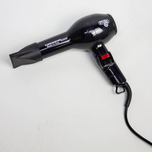 Фен ETI Turbodryer 3500, 2000 ватт, черный
