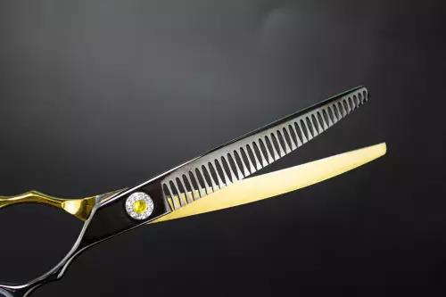 Ножницы MOON BENT 7.5 MD75 black&gold шанкофилеры изогнутые