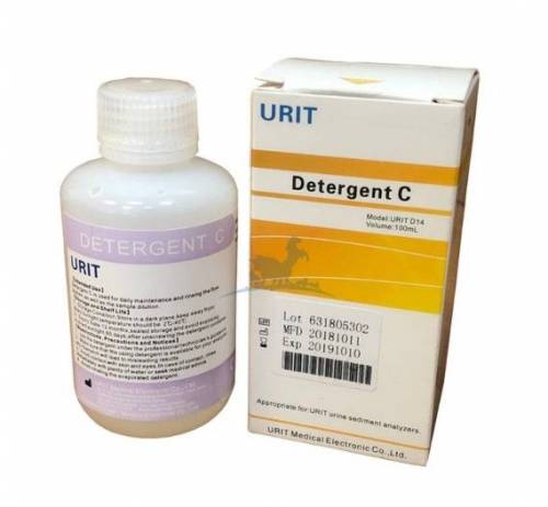 Детергент С URIT D14, 0,1л (для анализатора осадка мочи URIT-1000 Plus)