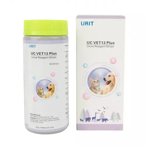 UC Vet 13 Plus — мочевые реагентные полоски, 50 шт