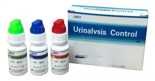 Набор контрольных материалов URIT UQ-14 Urinalysis Control (3х8 mL)