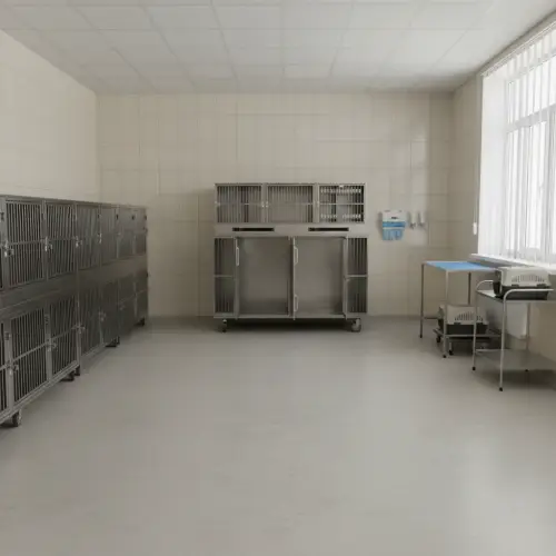 Модуль (стационар) wikiVET 5 клеток 2 яруса из нержавеющей стали 0005