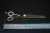 Ножницы MOON BENT 7.0 QQ70 black&gold филировочные изогнутые