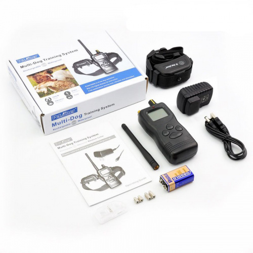 Электронный ошейник Petrainer PET900DB для дрессировки собак Импульс/Вибрация/Звук для собак от 8 кг