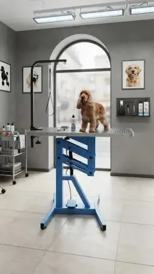 Стол прямоугольный S4 CandyGroom Черничный пирог 70 x 50 х 68 - 94 см