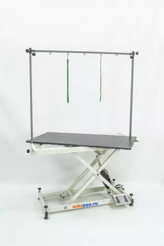 Стол wikiGROOM MF S800 120 х 60 см электрический с П-образным держателем
