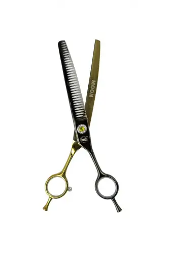 Ножницы MOON BENT 7.0 MD70 blackgold шанкофилеры изогнутые