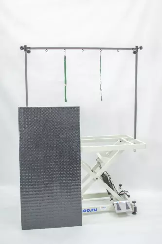 Стол wikiGROOM MF S800 120 х 60 см электрический с П-образным держателем