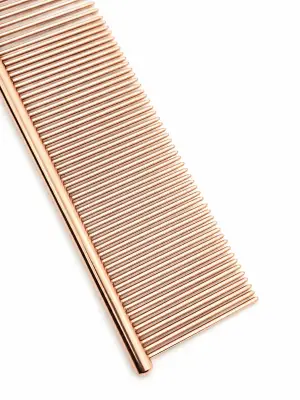 Гребень MOON комбинированный 25 см MG-12 rosegold