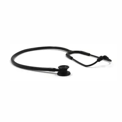 Стетоскоп ветеринарный профессиональный VET-210, диафрагма 35мм, Black Line, VitaVet Pro