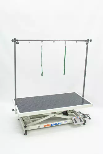 Стол wikiGROOM MF S800 120 х 60 см электрический с П-образным держателем