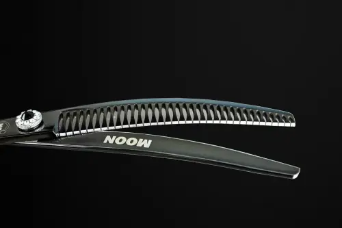 Ножницы MOON BENT 7.5 YG75 black шанкофилеры изогнутые